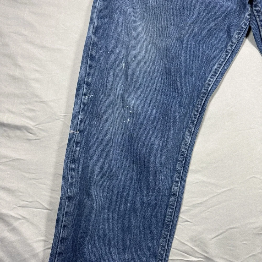Men's Wrangler Jeans 40x32 (36x32) Relaxed Fit Blue Denim Premium Quality Cowboy